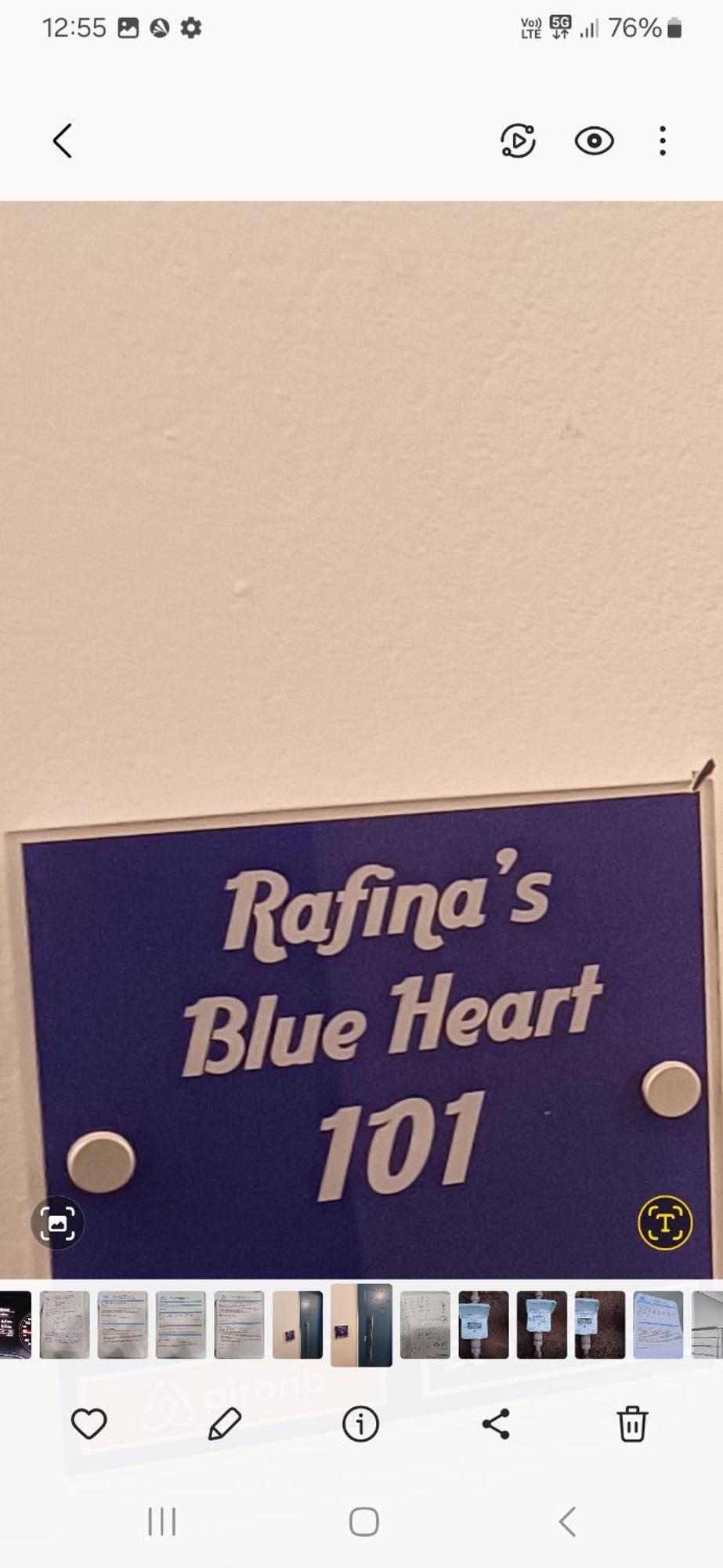 Rafina'S Blue Heart! Lägenhet Exteriör bild